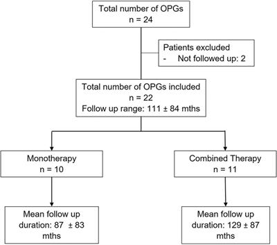 Monomodality versus Combined Therapy in Optic Pathway Gliomas—20-Year Experience from a Singapore Children’s Hospital